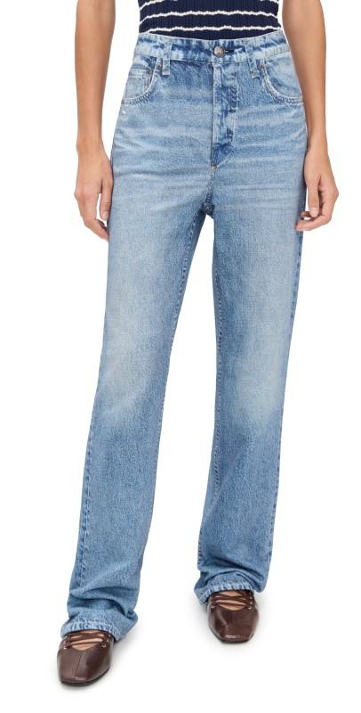 rag & bone Miramar Terry Shea Straight Pants Ryder