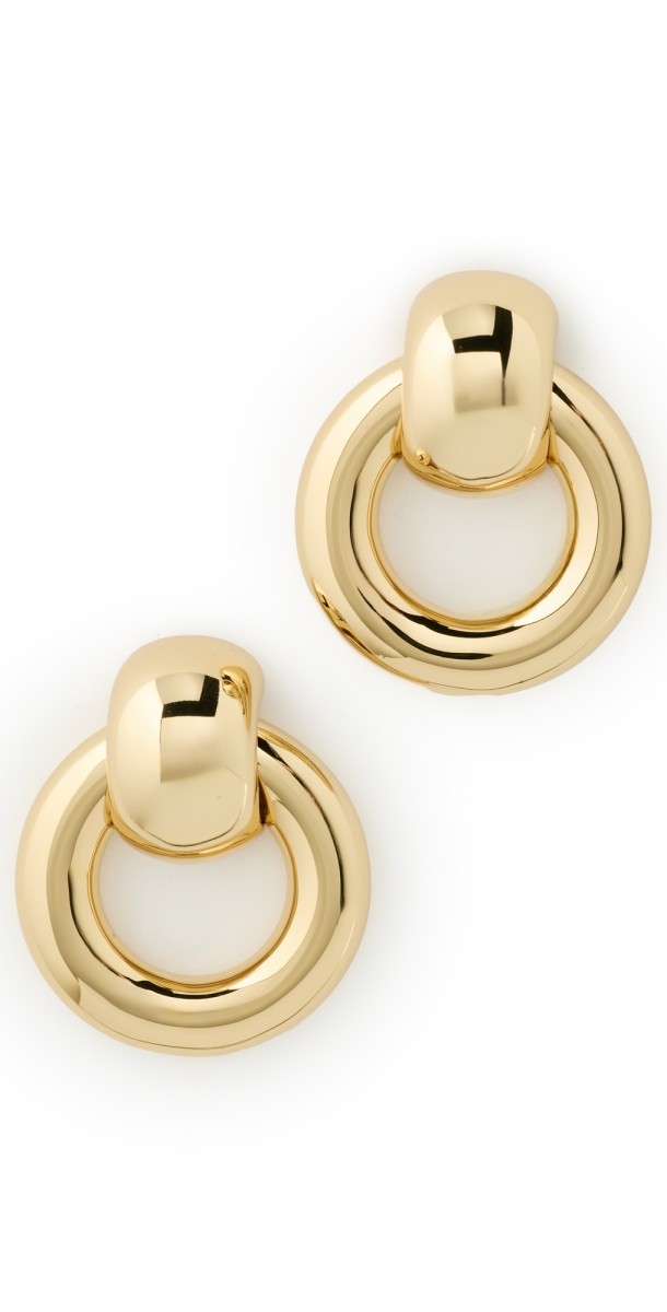 Jenny Bird Mega Faye Knockers High Polish Gold