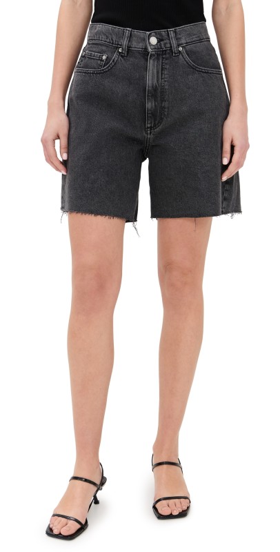 DL1961 Taylor Ultra High Rise Denim Shorts Lt. Nightshade (Vintage)