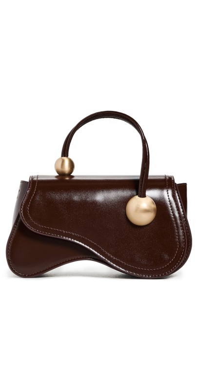 Cult Gaia Kazia Crossbody Bag Espresso