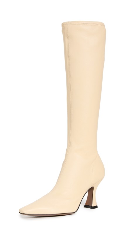NEOUS Ran Under The Knee 80mm Boots Alabaster