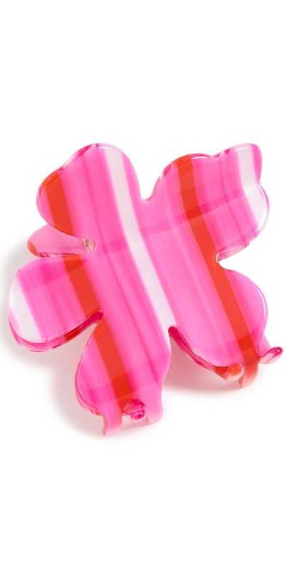 Lele Sadoughi Lily Claw Clip Flamingo Melange 650