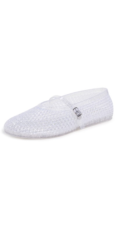 Intentionally Blank Classy Jelly Flats Crystal