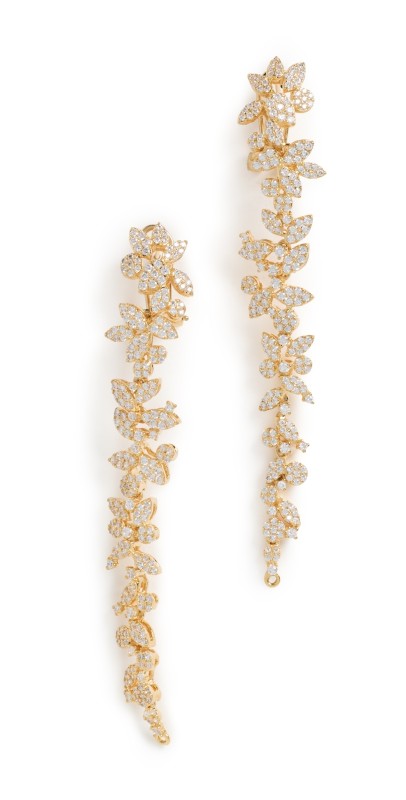 SHASHI Sierra Drop Earrings Gold