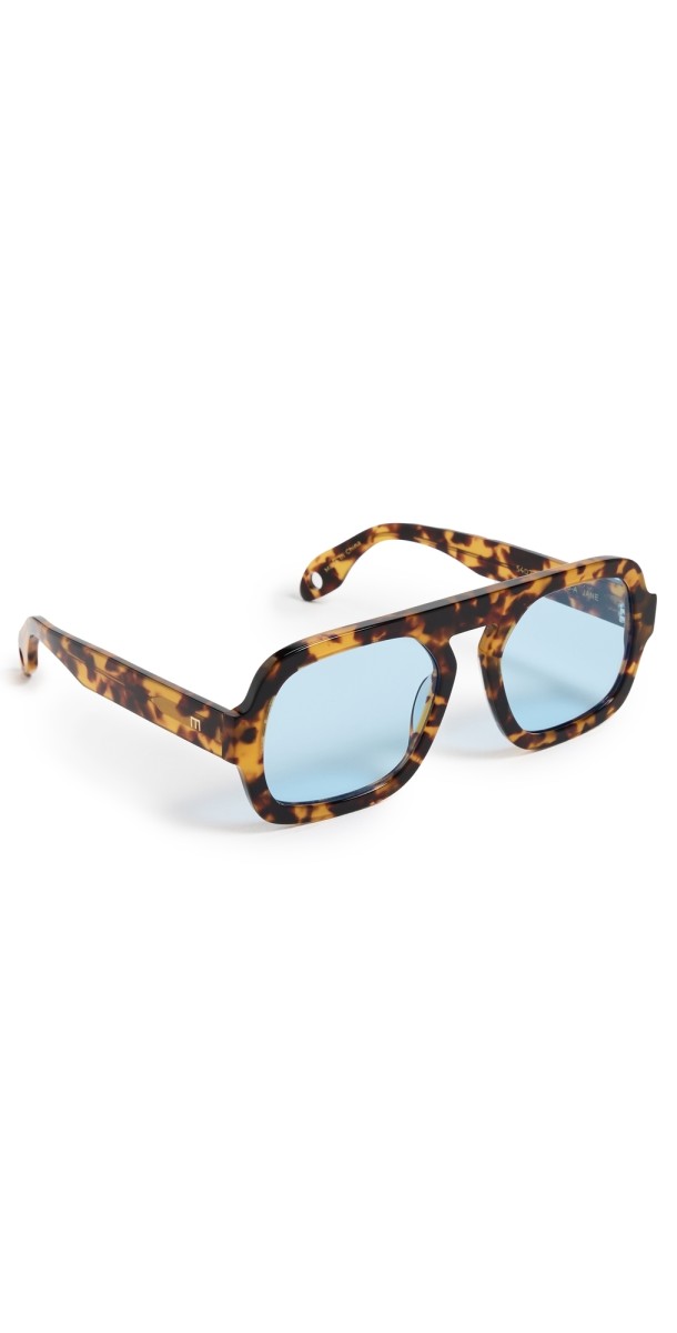 Elisa Johnson Jane Sunglasses Brown Tortois