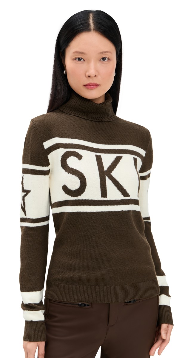Perfect Moment Schild Sweater Chocolate