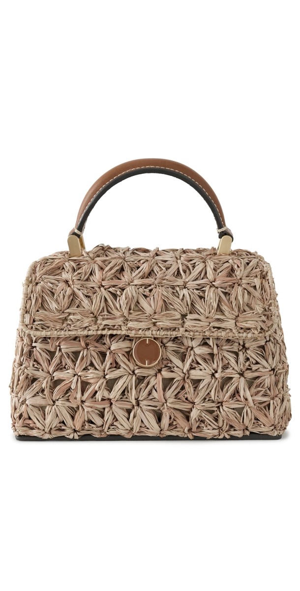Cult Gaia Nano Sybil Crossbody Bag Toasted Natural