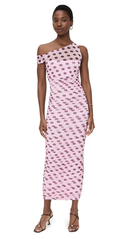 AFRM Biona Dress Rose Dot