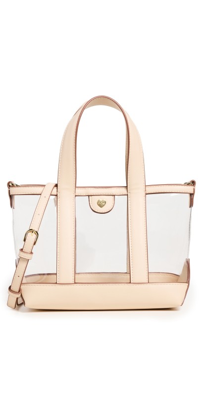 Stoney Clover Lane Clear Mini Tote Sand