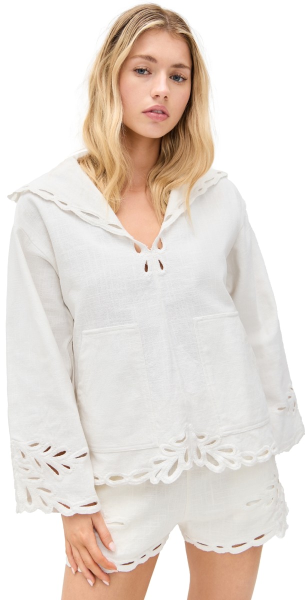 Isabel Marant Étoile Solvi Top White