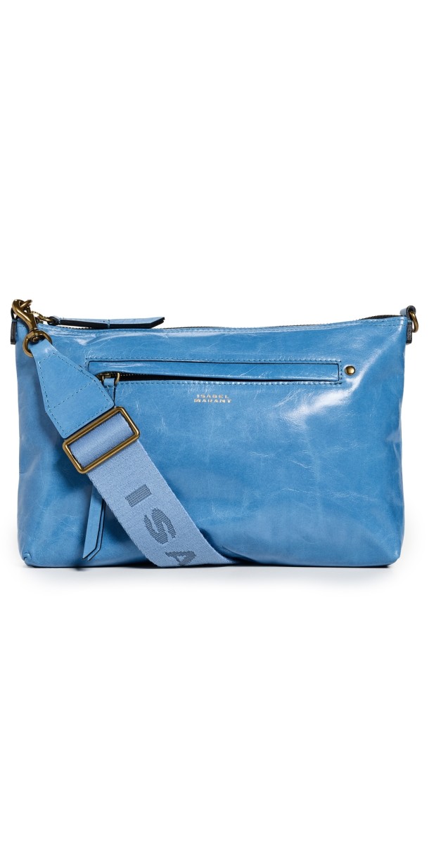 Isabel Marant Nessah Crossbody Bag Magma