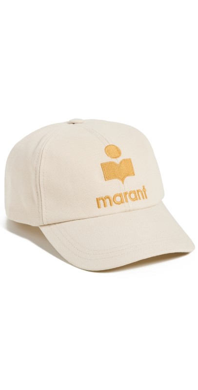 Isabel Marant Tyron Baseball Cap Ecru/Ochre