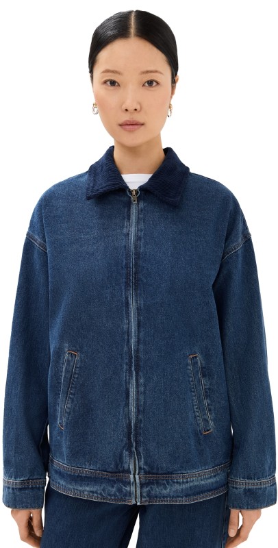 Lioness Workwear Jacket Blue Denim