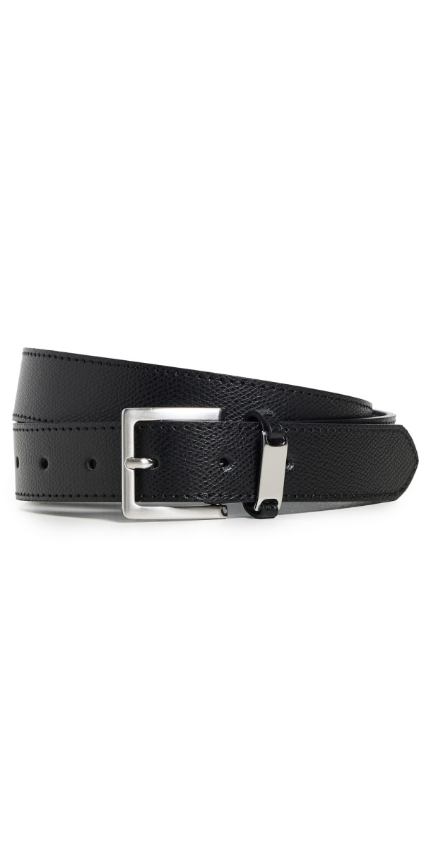 FRAME The Square Buckle Belt Black