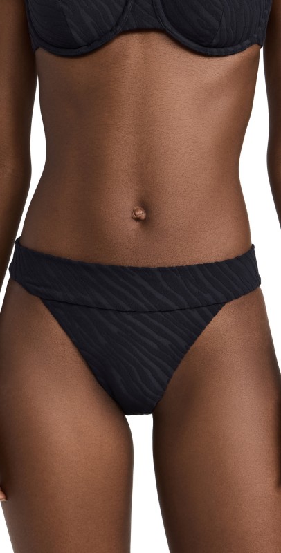Onia Karina Bikini Bottoms Black