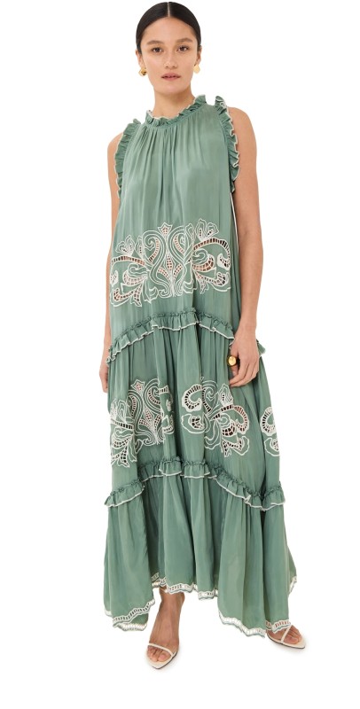 Lug Von Siga Miriam Dress Dark Green