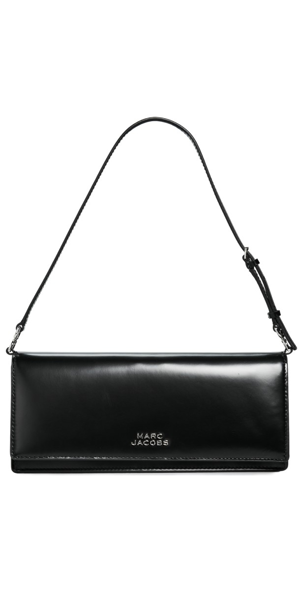 Marc Jacobs The Glam Mirror Shoulder Bag Black