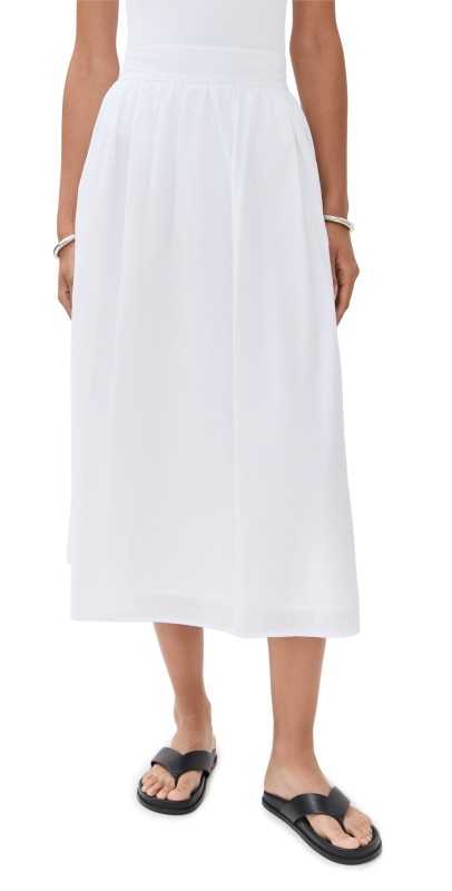 LE BOP Esme Skirt White