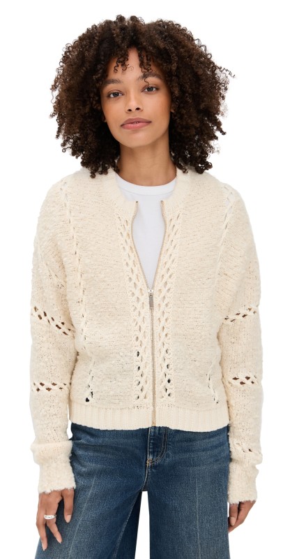Z Supply Sundance Sweater Jacket Crystal