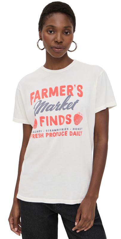 Original Retro Brand Farmers Market Tee Antique White