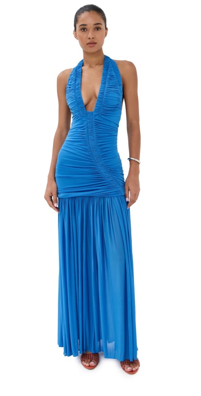 Christopher Esber Orion Gown Lapis