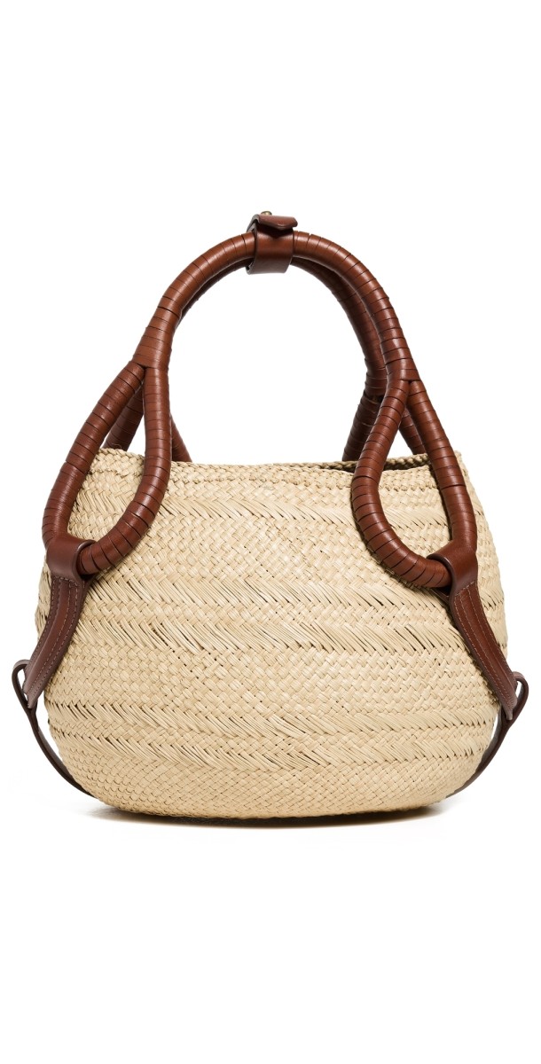 Johanna Ortiz Canon Ball Mini Tote Bag Sand/Wood