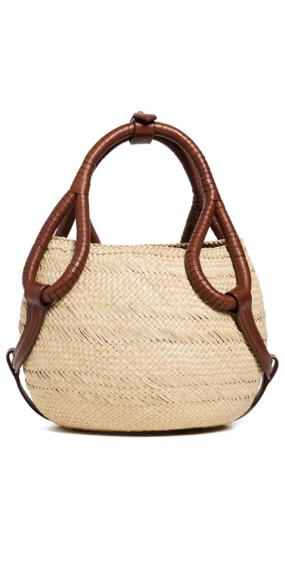 Johanna Ortiz Canon Ball Mini Tote Bag Sand/Wood