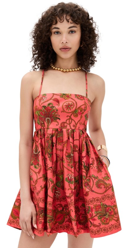 Cara Cara Leo Mini Dress Marcel Coral