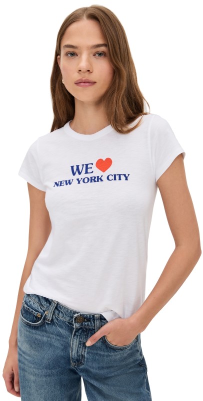 rag & bone We Heart NYC Tee White