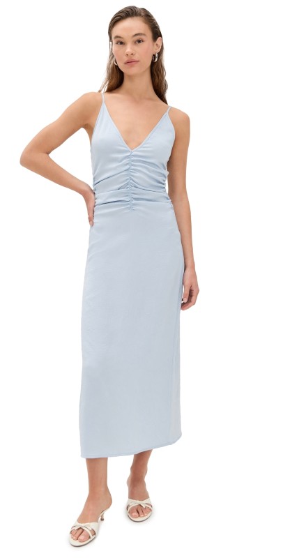 BAUM UND PFERDGARTEN Atalia Dress Subdued Blue
