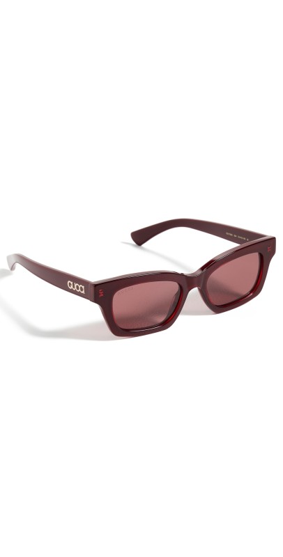 Gucci GG1790S Sunglasses Red/Burgundy