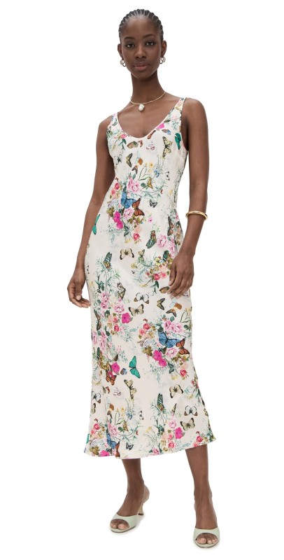 L'AGENCE Akiya Tank Dress Charonda Butterfly