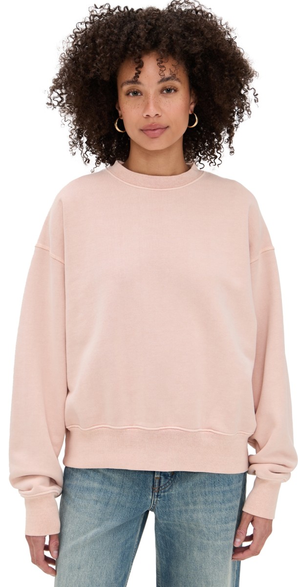 SLVRLAKE Cinch Crew Sweatshirt Desert Rose