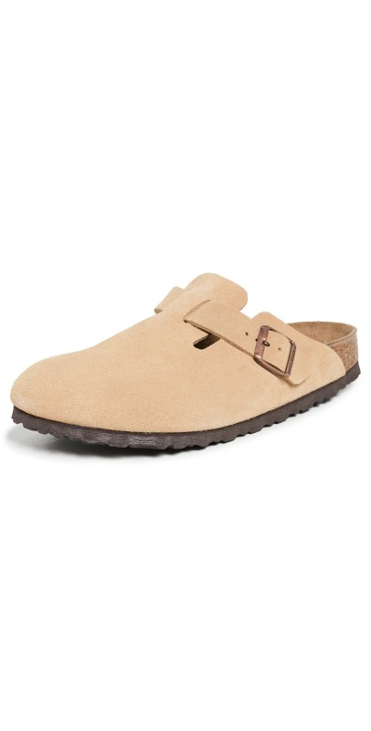 Birkenstock Boston Clogs Latte Cream