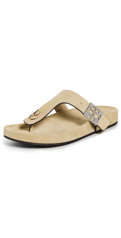 Tory Burch Mellow Thong Sandals Praline