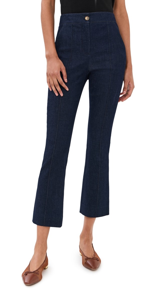 Veronica Beard Kimra Pants Midnight Wash