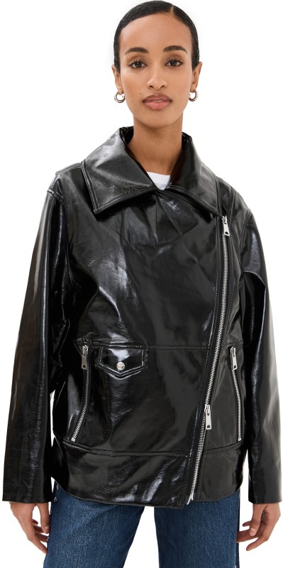Pistola Denim Winona Jacket Black Vinyl