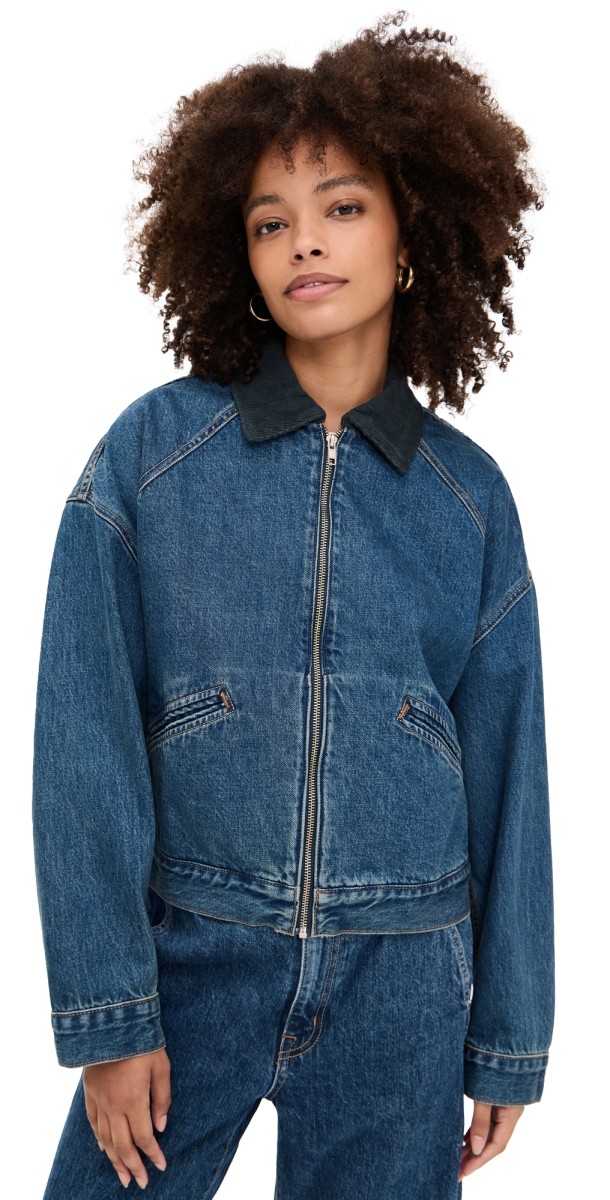SLVRLAKE Camden Jacket with Seams LA Woman