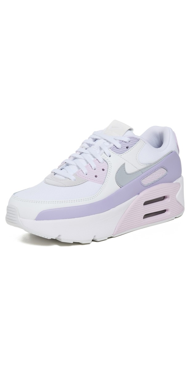 Nike Air Max 90 LV8 Sneakers White/Wolf Grey/Hydrangeas