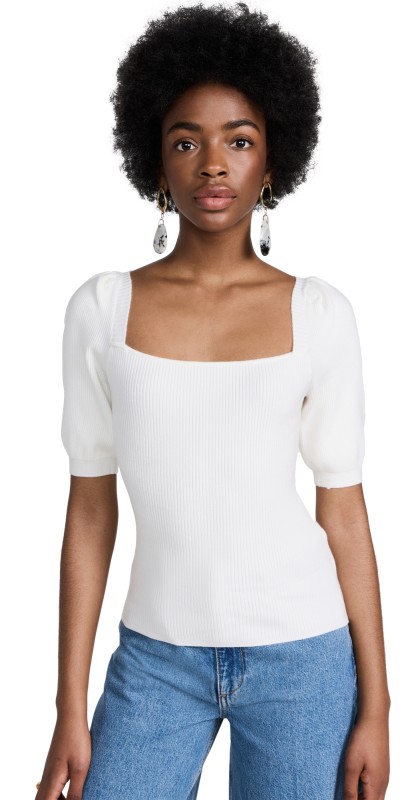 Z Supply Sibyl Short Sleeve Sweater Top Sandstone