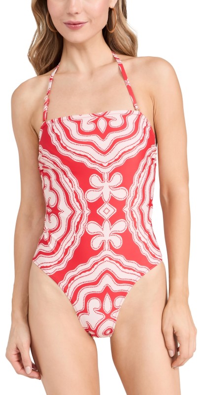 lemlem Dinha One Piece Niku Red