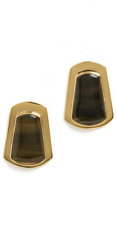 SHASHI Clementine Earrings Gold