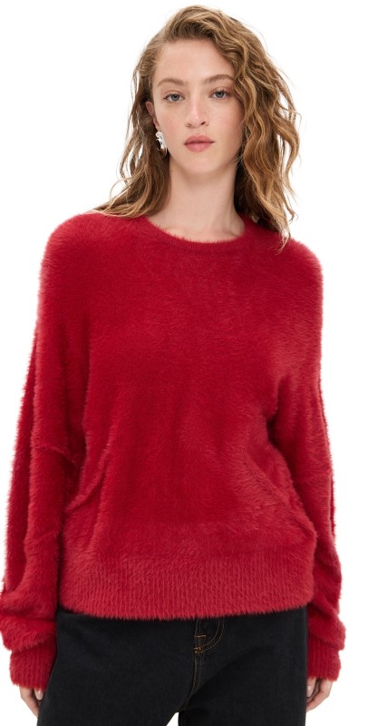 Helmut Lang Apex Sweater Red