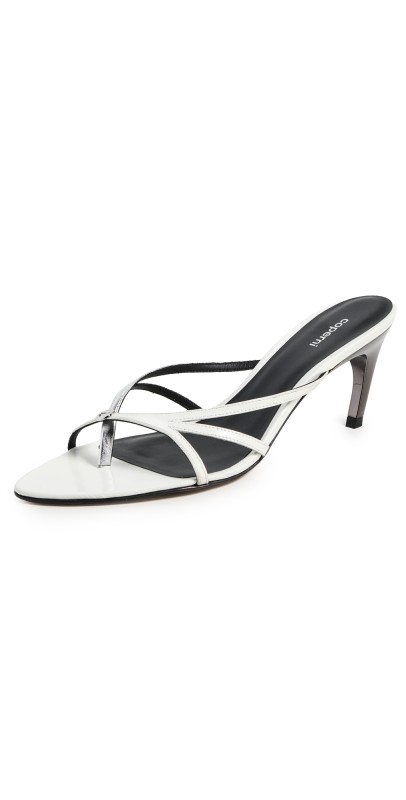 Coperni Low Strap Sandals White