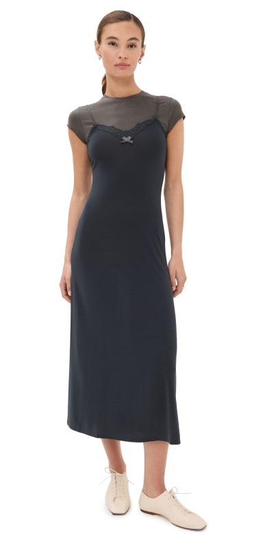 Acne Studios Eluna Dress Grey/Anthracite