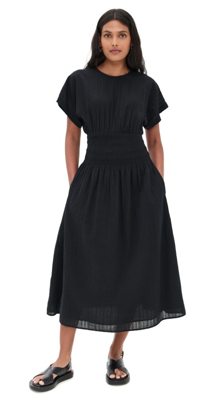 Madewell Varya Dress True Black