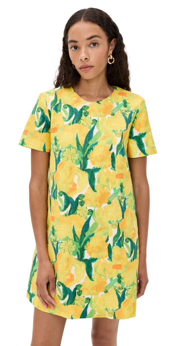La DoubleJ Mini Swing Dress ZESTY