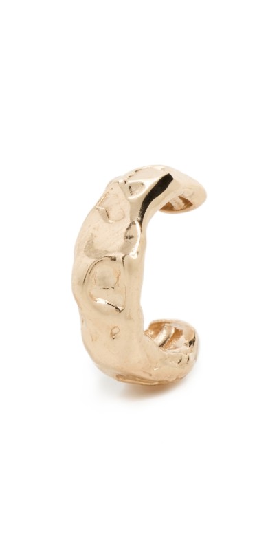 Fie Isolde 14k Alfa Ear Cuff Gold