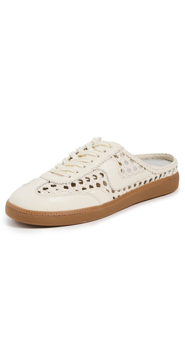 Dolce Vita Notice Woven Slides Off White Woven Stella