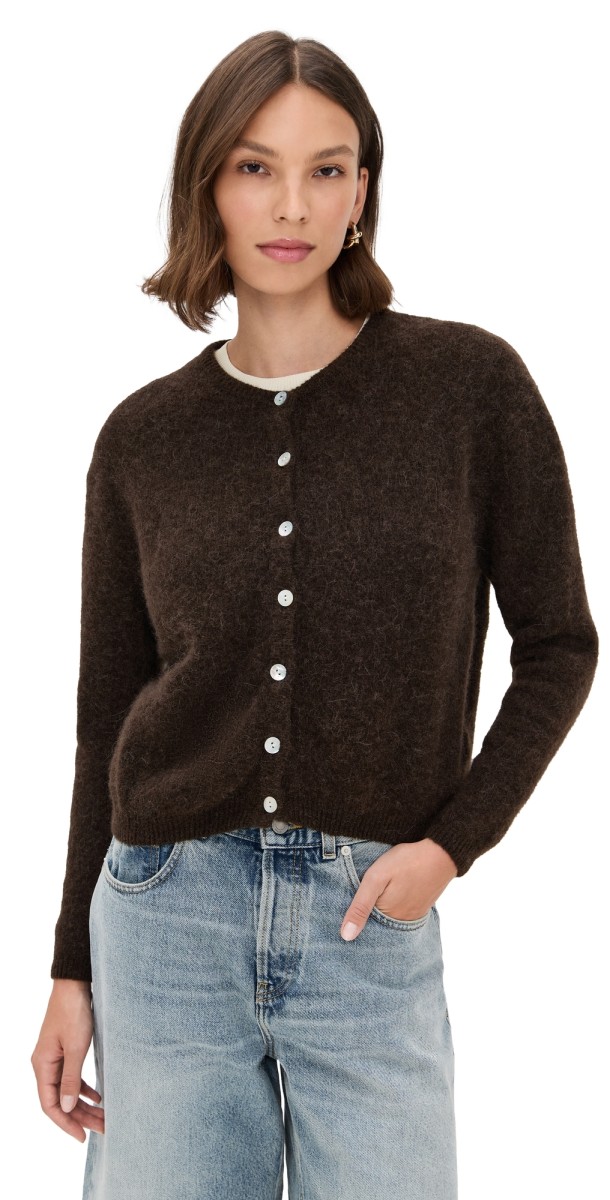 American Vintage Vitow Cardigan Café Chine
